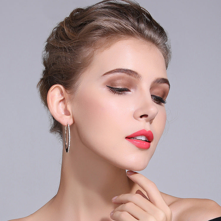 Interstellar Minimalist · All Moissanite Earrings