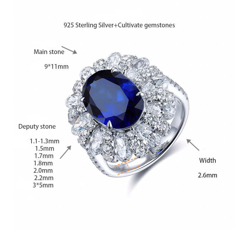 Cultivate a 5-carat colored gemstone ring