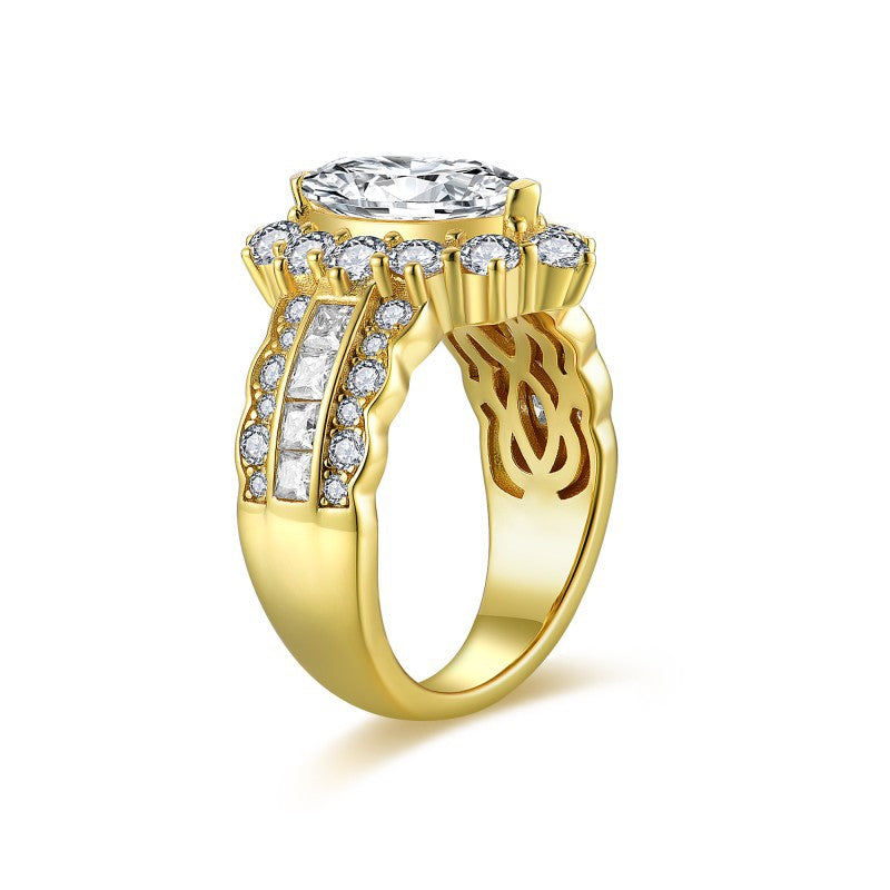 Star River Kiss · Marquise Moissanite Ring