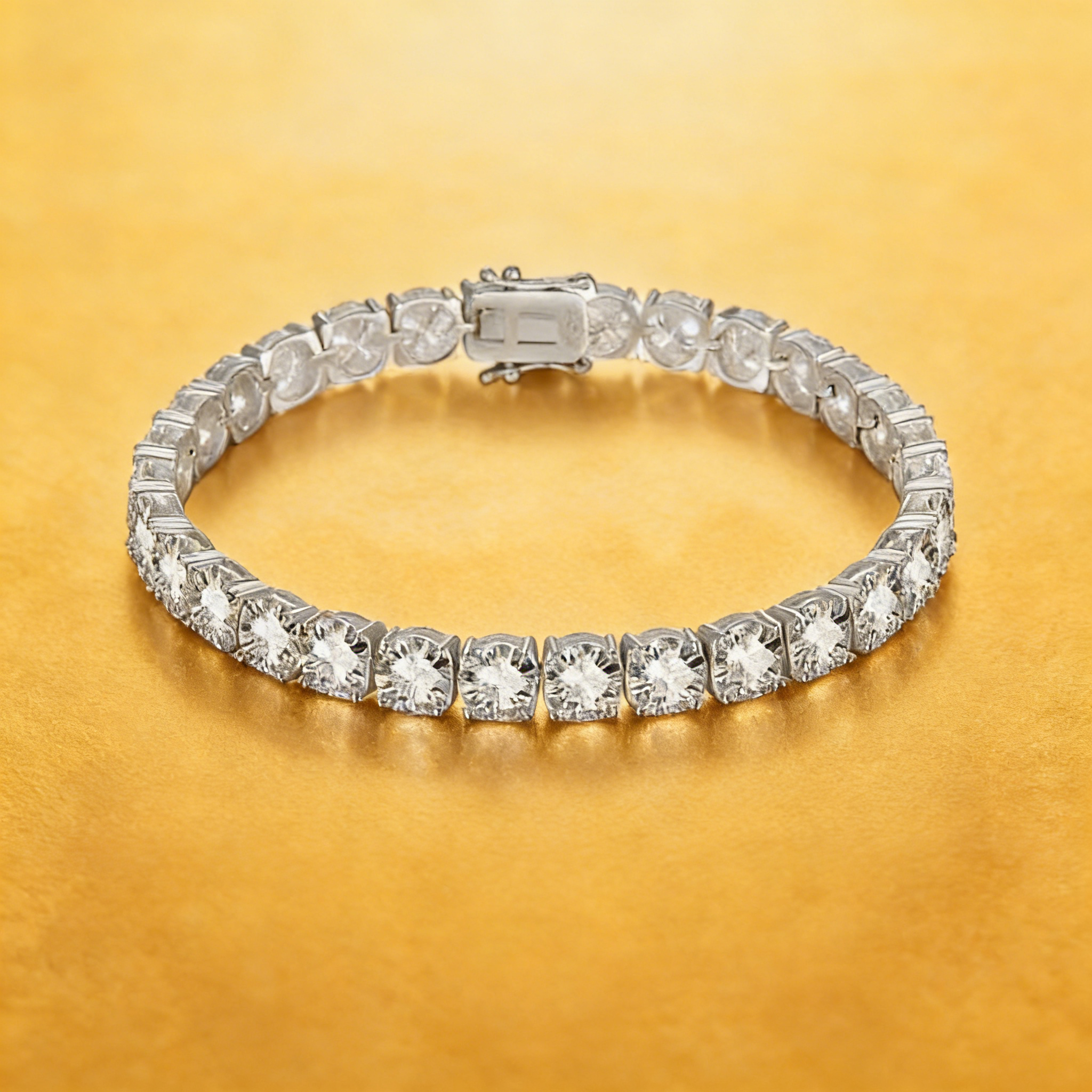 Moissanite Tennis Bracelet