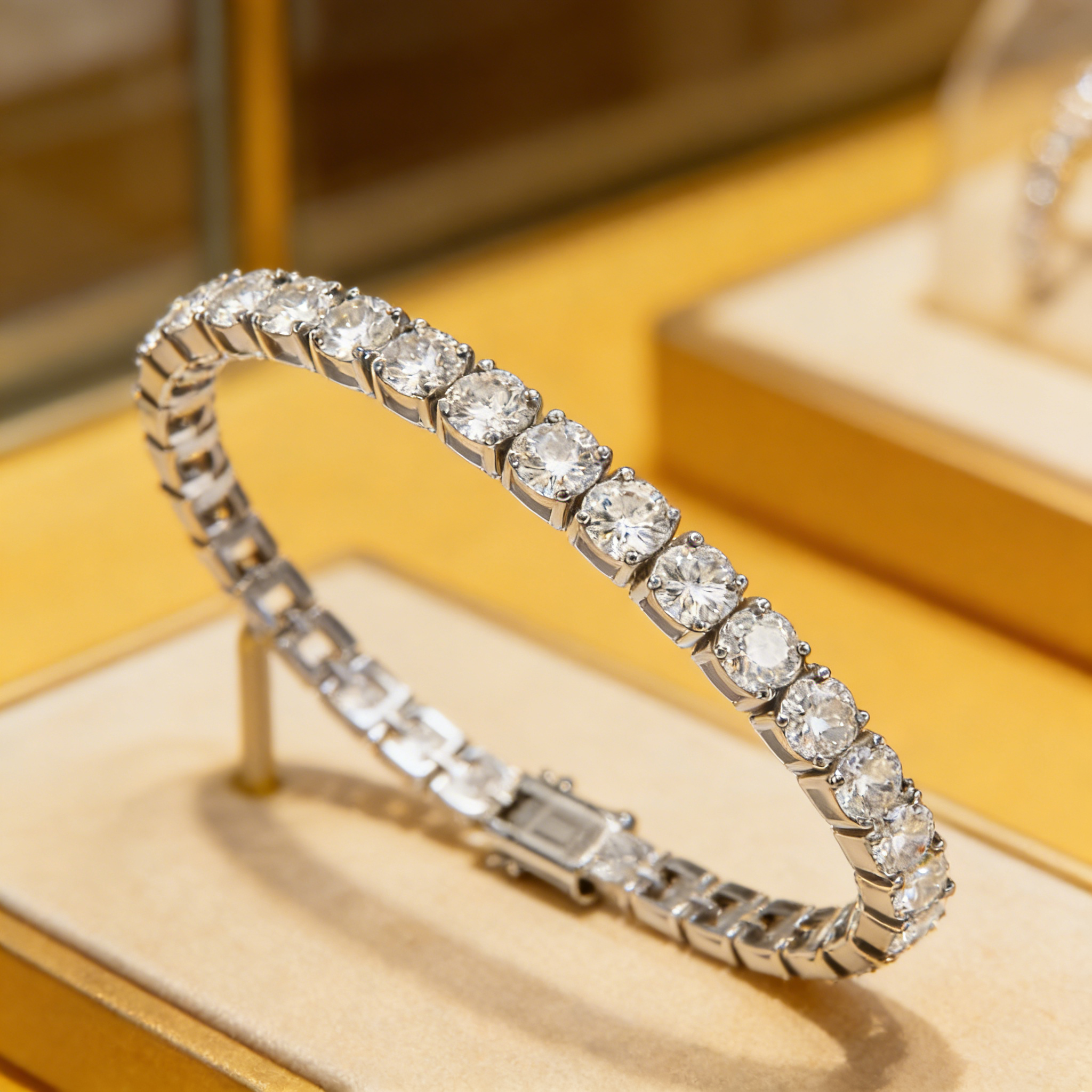 Moissanite Tennis Bracelet