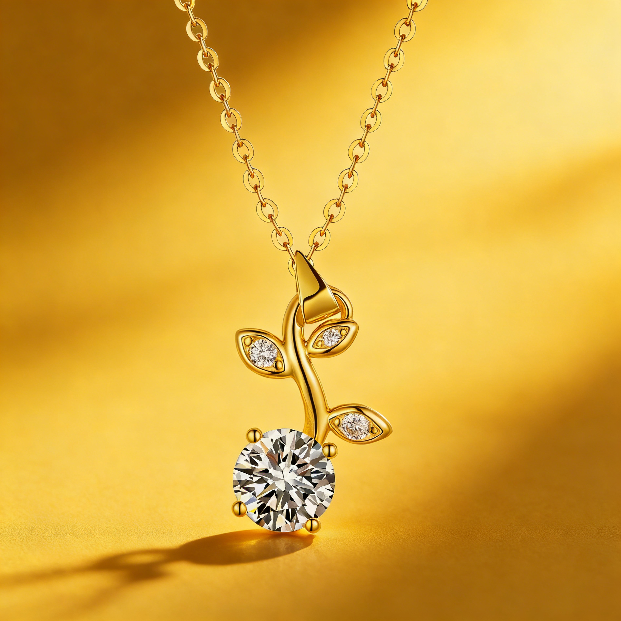 Huayang Star 1.2 Carat Moissanite Necklace