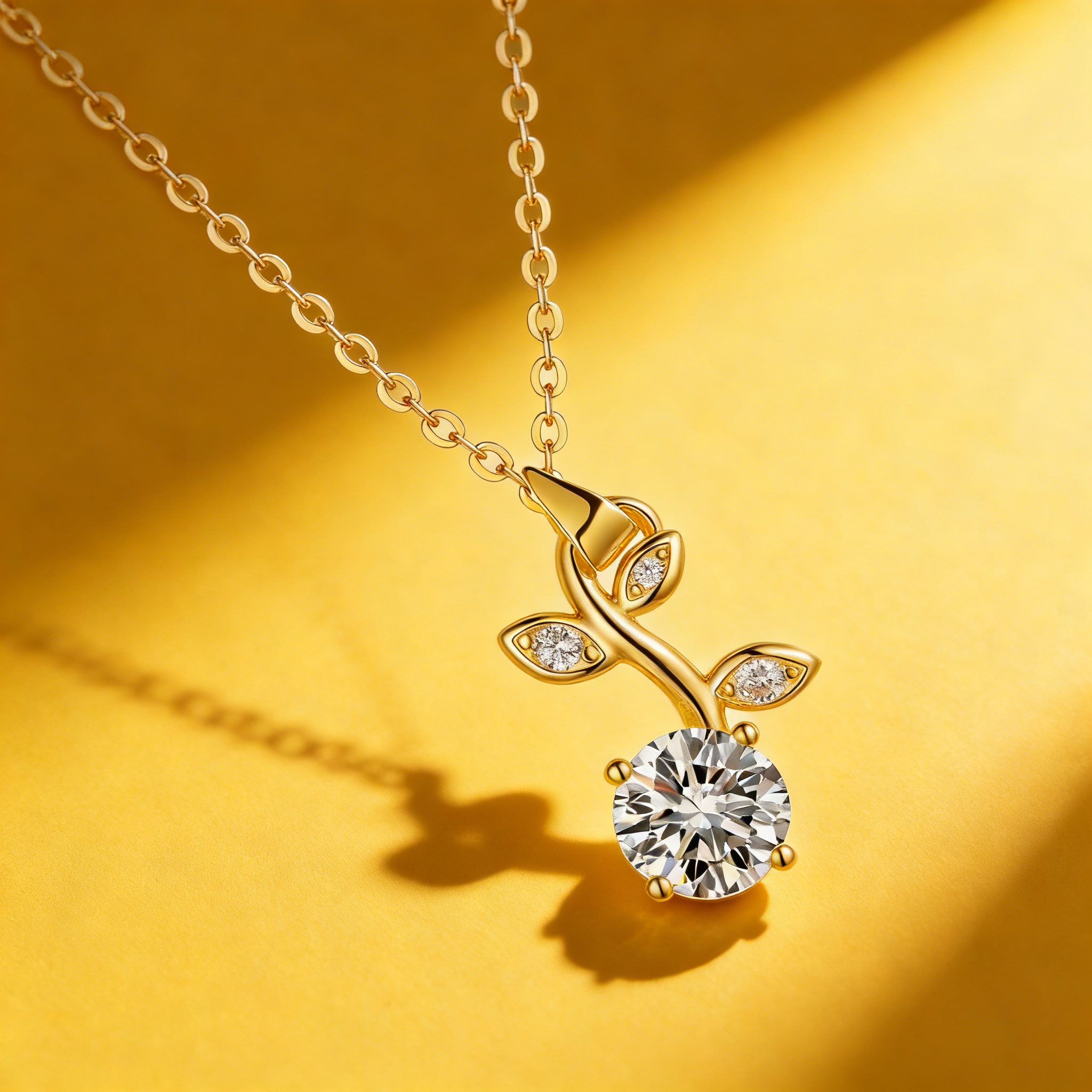 Huayang Star 1.2 Carat Moissanite Necklace