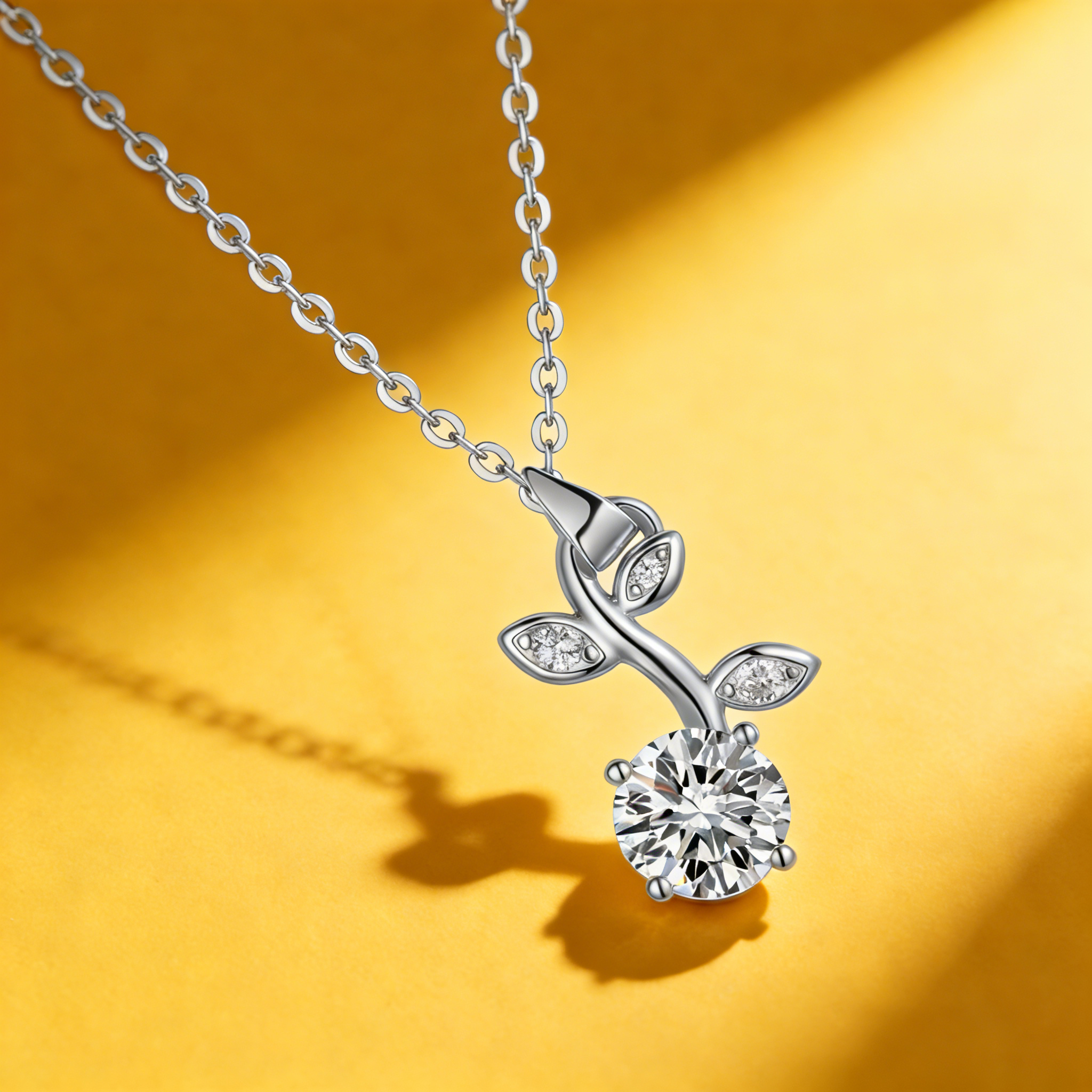 Huayang Star 1.2 Carat Moissanite Necklace