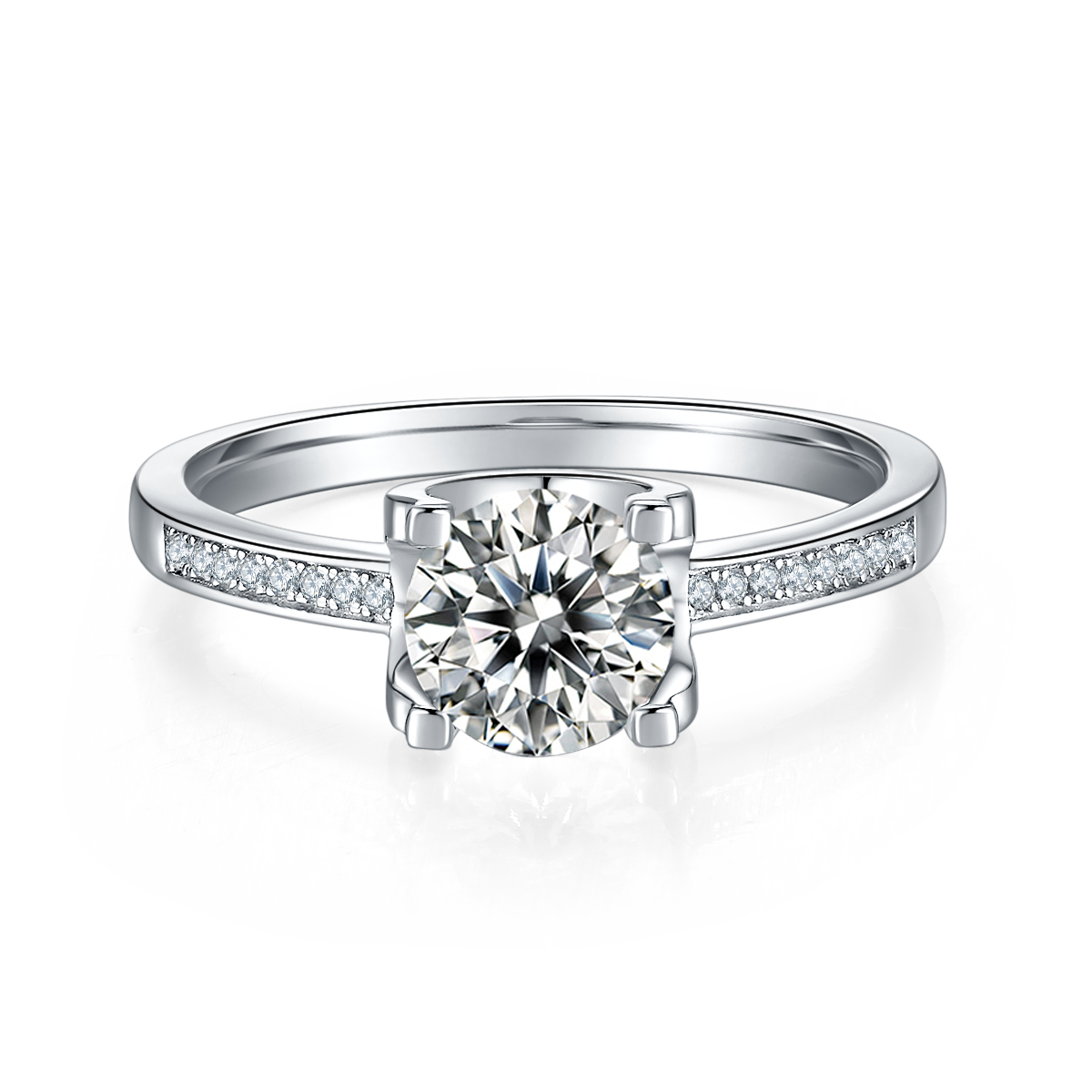 Galaxy Series Moissanite Ring - Minimalist Luxury