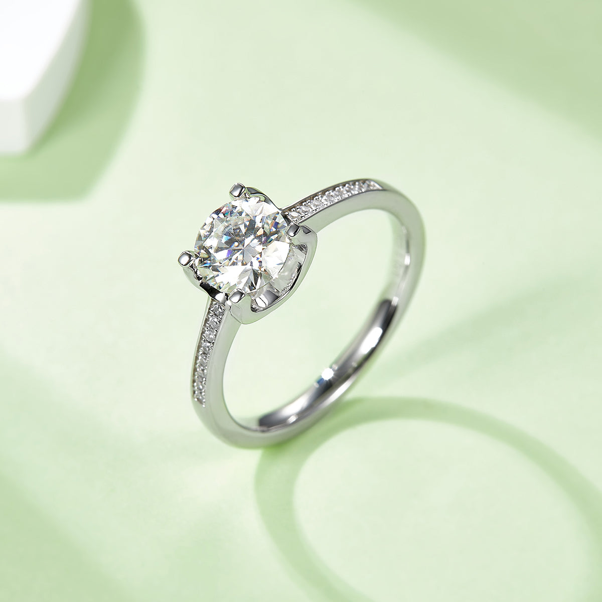 Galaxy Series Moissanite Ring - Minimalist Luxury