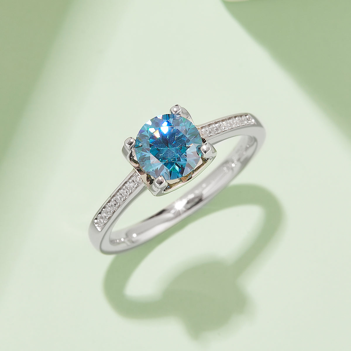 Galaxy Series Moissanite Ring - Minimalist Luxury