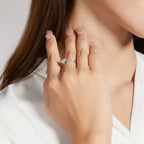 Galaxy Series Moissanite Ring - Minimalist Luxury