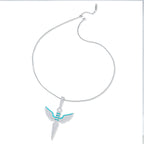 Dark Night Edge · Hip hop · Men's Enamel Moissanite Necklace