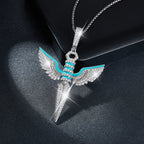 Dark Night Edge · Hip hop · Men's Enamel Moissanite Necklace