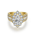 Star River Kiss · Marquise Moissanite Ring