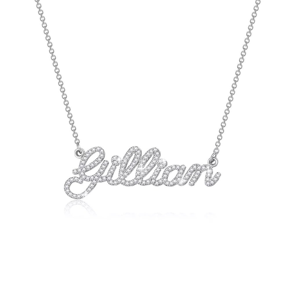 Star River Whisper · DIY Letter Moissanite Necklace