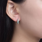 Tears of the Ocean Moissanite Earrings