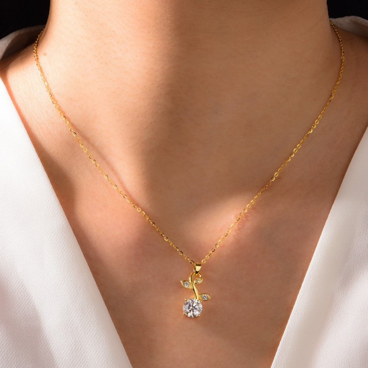 Huayang Star 1.2 Carat Moissanite Necklace