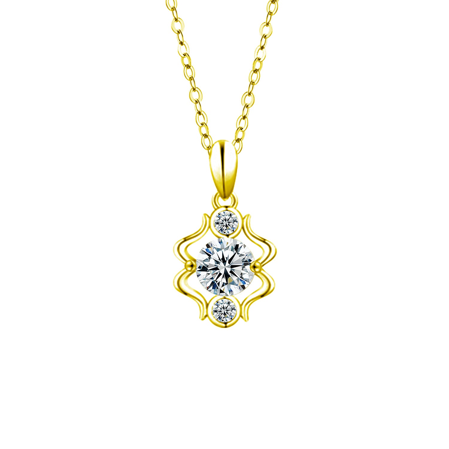 Star River Twelve Palaces · Constellation Moissanite Necklace
