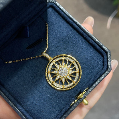 The Miracle of the Sun - Moissanite Necklace