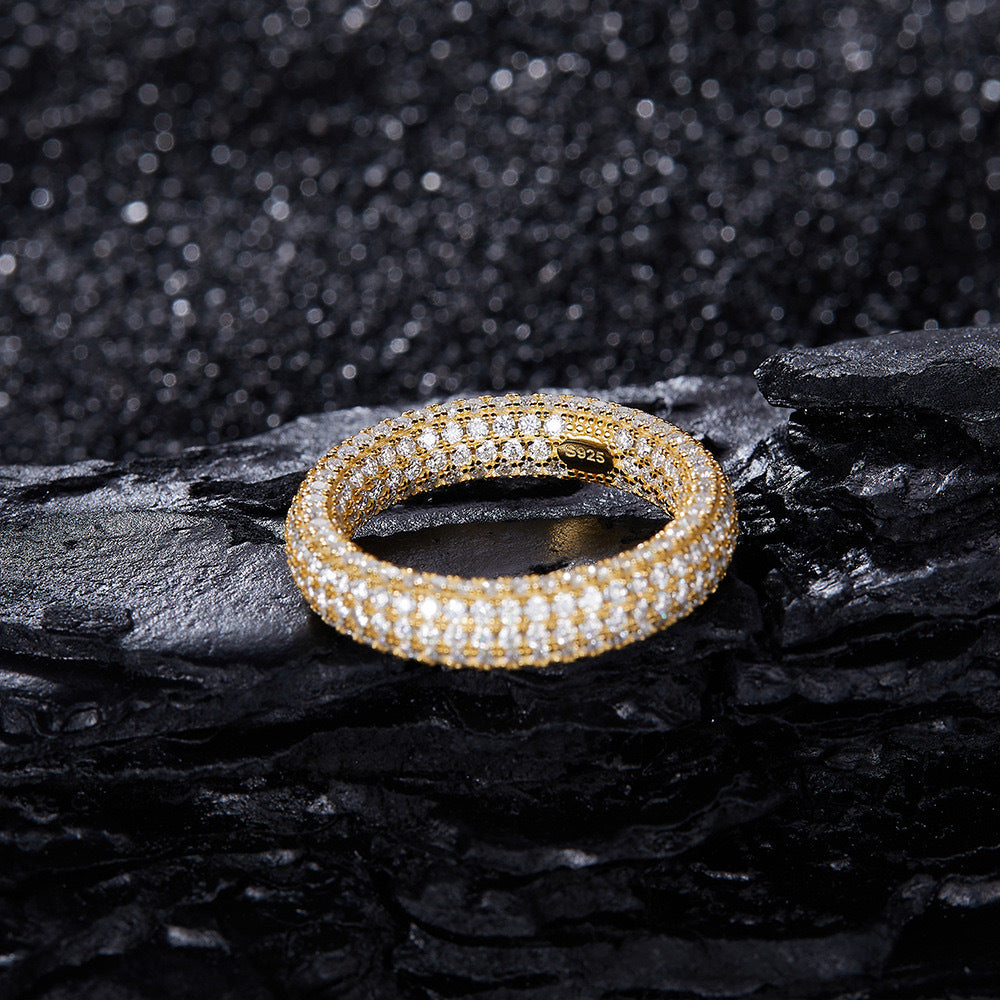 Falling in love at first sight - Full Moissanite Ring