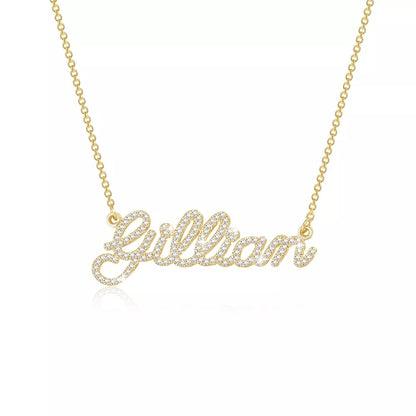 Star River Whisper · DIY Letter Moissanite Necklace