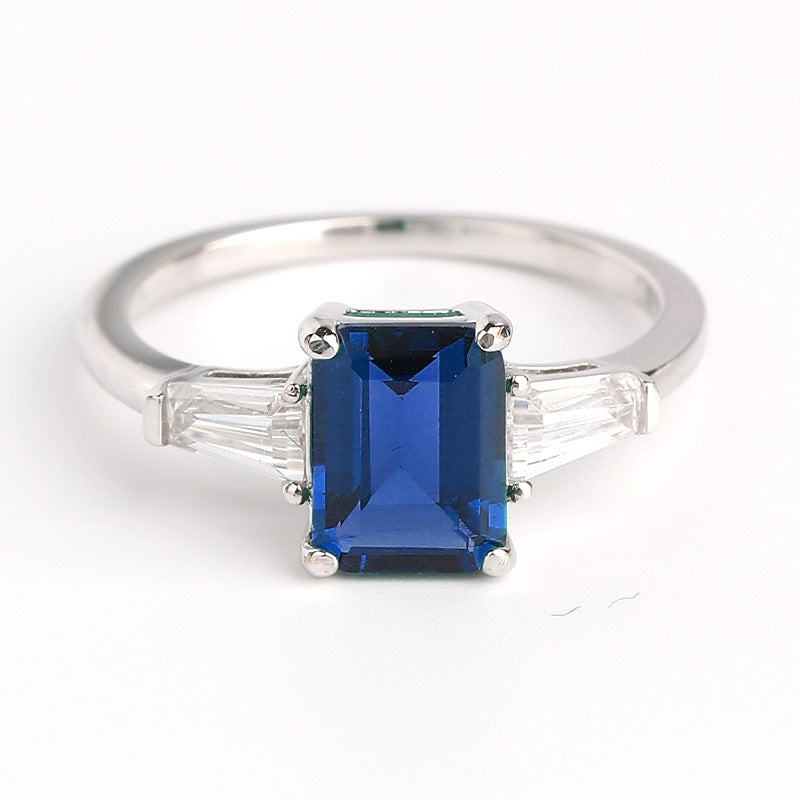 Princess cuts 2 carats to cultivate colored gemstones