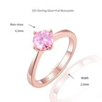 Sakura Blowing Snow · Moissanite Ring