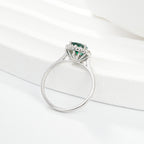 The Wizard of Oz · 1.5-carat pear shaped moissanite diamond ring