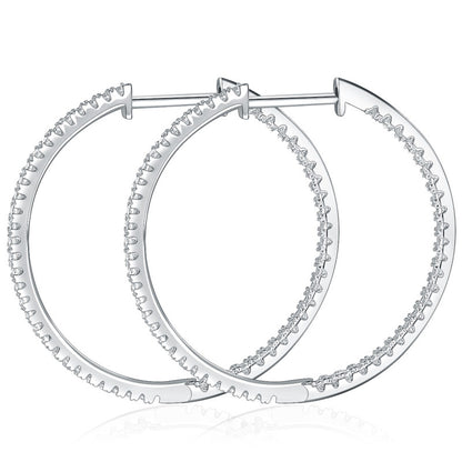Interstellar Minimalist · All Moissanite Earrings