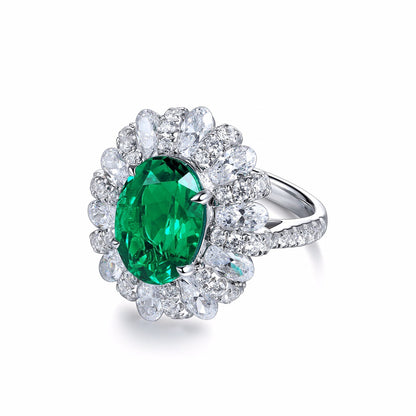 Cultivate a 5-carat colored gemstone ring