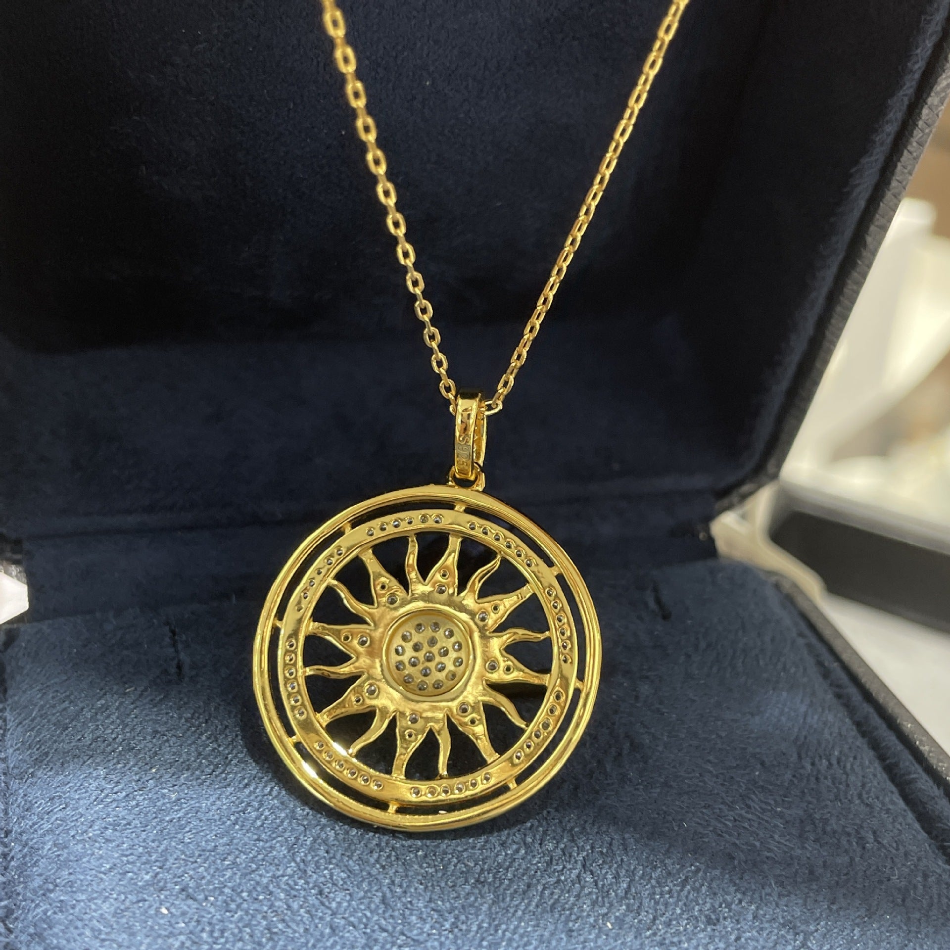 The Miracle of the Sun - Moissanite Necklace