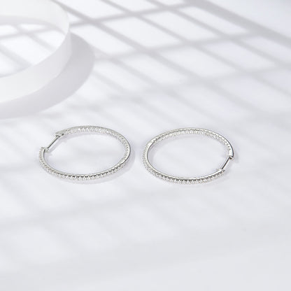 Interstellar Minimalist · All Moissanite Earrings