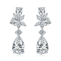 Aurora Teardrops · Luxury all moissanite Earrings