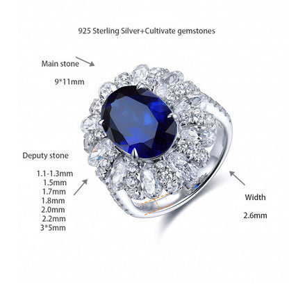 Cultivate a 5-carat colored gemstone ring