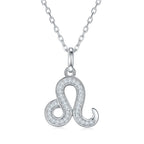 Twelve zodiac signs moissanite necklace