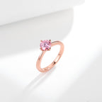 Sakura Blowing Snow · Moissanite Ring