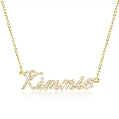 Star River Whisper · DIY Letter Moissanite Necklace