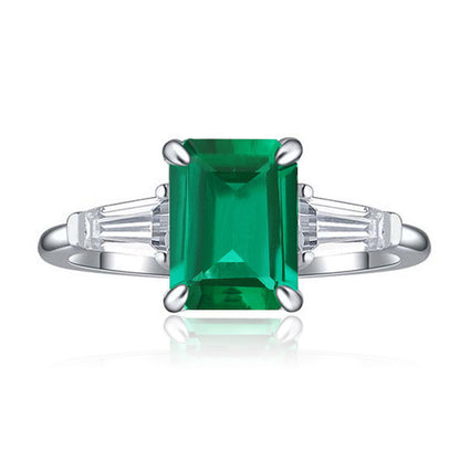 Princess cuts 2 carats to cultivate colored gemstones