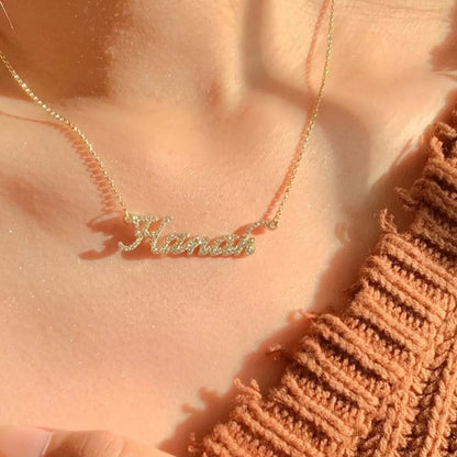Star River Whisper · DIY Letter Moissanite Necklace