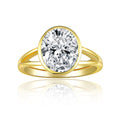 Eternal Kiss - All Moissanite Ring