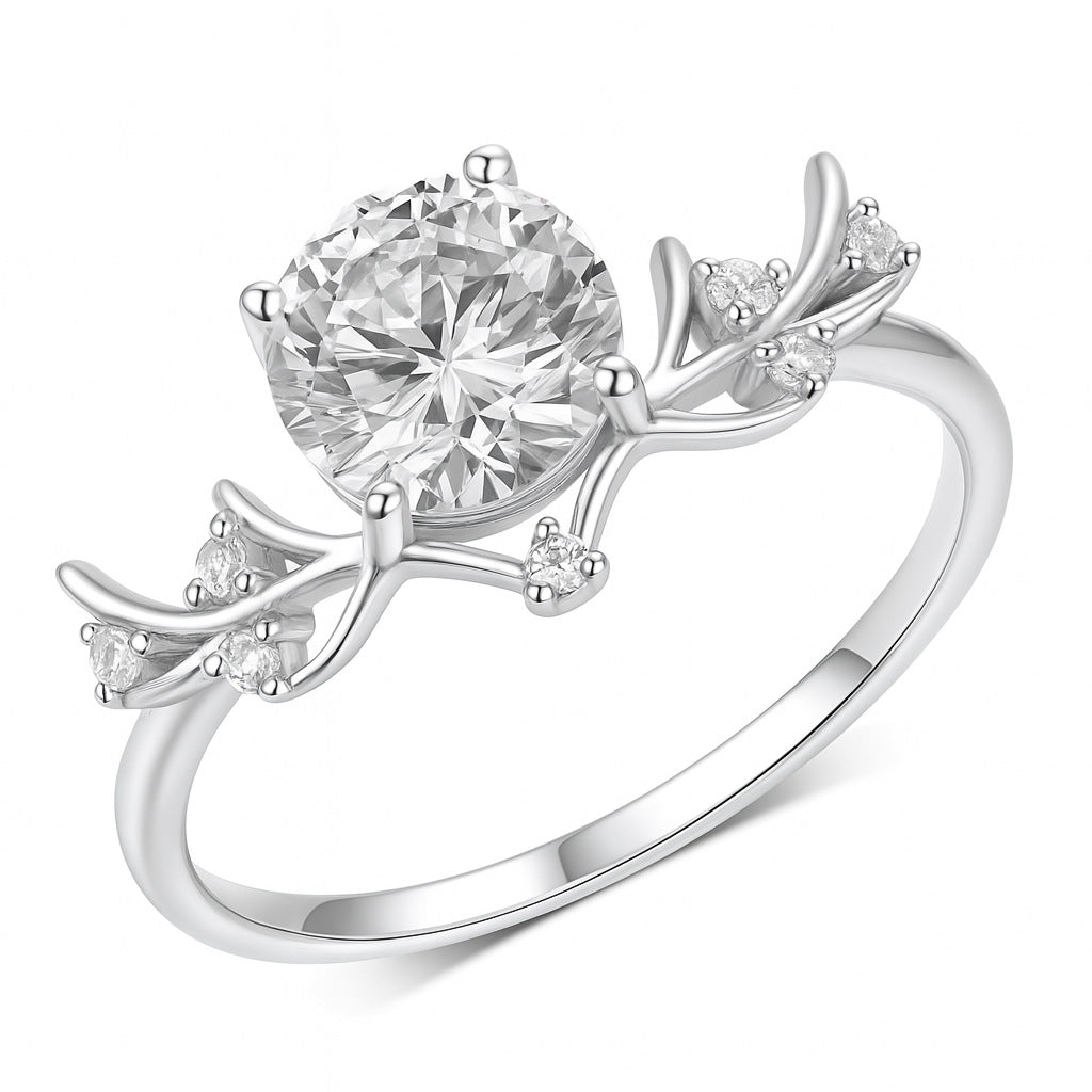 Spirit Deer Star Wish · Moissanite Ring