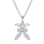 Twelve zodiac signs moissanite necklace