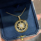 The Miracle of the Sun - Moissanite Necklace