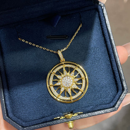 The Miracle of the Sun - Moissanite Necklace