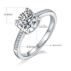 Galaxy Series Moissanite Ring - Minimalist Luxury