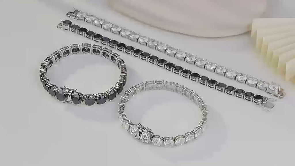Moissanite Tennis Bracelet